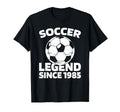 Born 1985 Player Sports Team Soccer T-Shirt - Unique Graphic for Adults - T-Shirt, Sweatshirt, Hoodie
