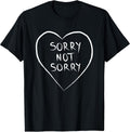 Sorry Not - Adult & Kids T-Shirts, Sweatshirts & Hoodies apparel design preview 1
