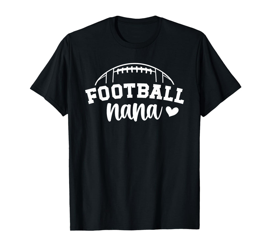 Football Nana Grandma Nana Football T-Shirt - Minimalist Print Men Women - T-Shirt, Sweatshirt, Hoodie