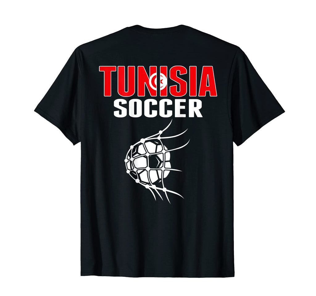 Tunisia Soccer Fans Jersey Support T-Shirt - Custom Art Print Men Women - T-Shirt, Sweatshirt, Hoodie