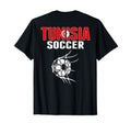 Tunisia Soccer Fans Jersey Support T-Shirt - Custom Art Print Men Women - T-Shirt, Sweatshirt, Hoodie