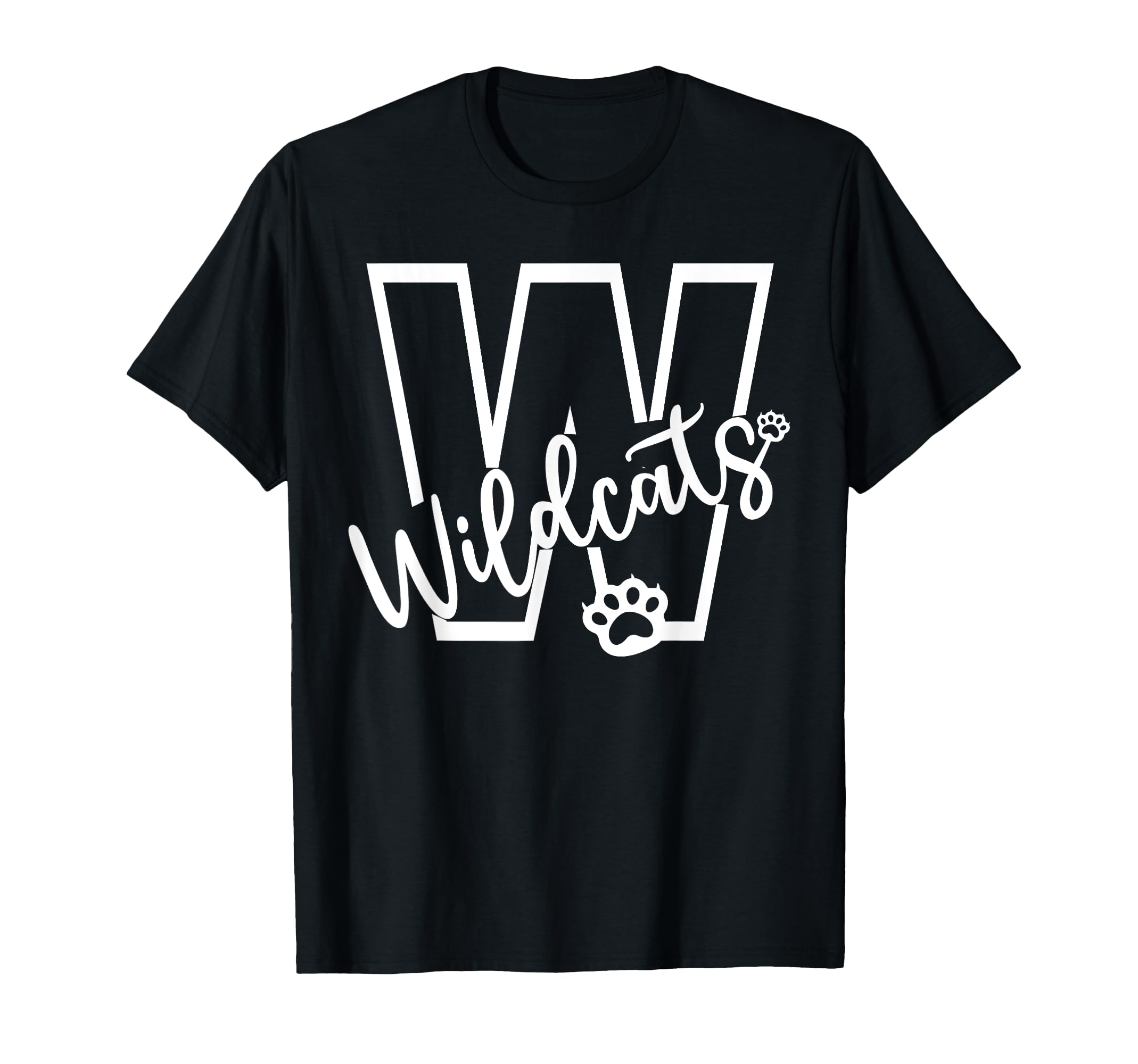 Wildcats School Sports Fan Team Spirit T-Shirt - Trendy Graphic for Adults - T-Shirt, Sweatshirt, Hoodie