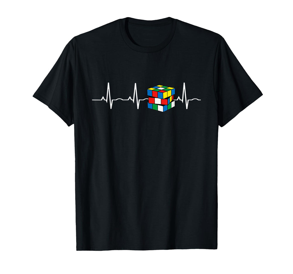 Speedcubing Heartbeat Speedcubing T-Shirt - Casual Everyday Wear Men Women - T-Shirt, Sweatshirt, Hoodie