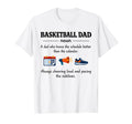 Basketball Dad Definition Gifts Fathers T-Shirt - Trendy Graphic Men Women - T-Shirt, Sweatshirt, Hoodie
