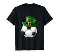 Soccer St Patricks Day Soccer Ball T-Shirt - Novelty Apparel for Adults - T-Shirt, Sweatshirt, Hoodie