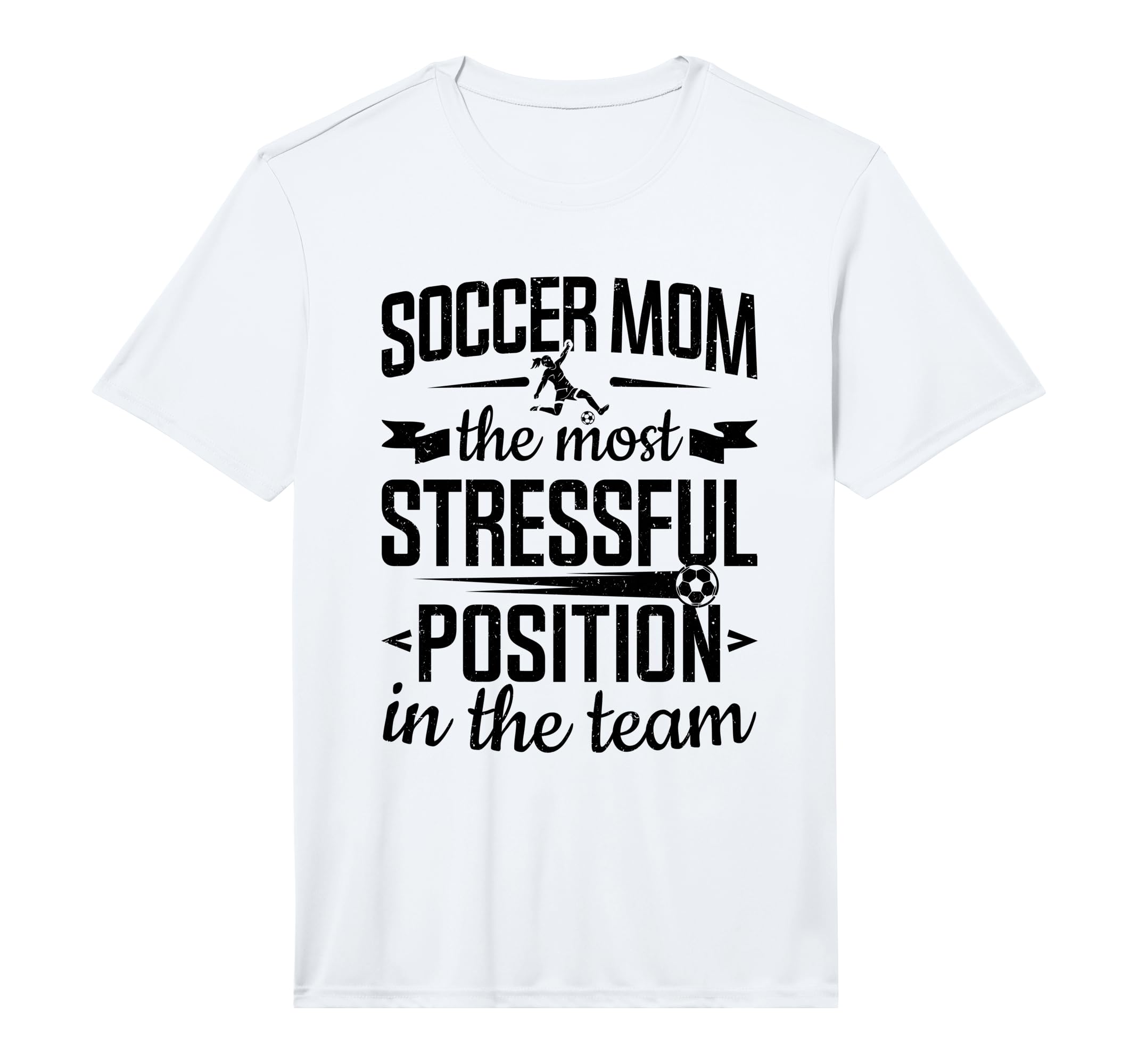 Mens Soccer Mom Stressful Position T-Shirt - Trendy Graphic for Adults - T-Shirt, Sweatshirt, Hoodie