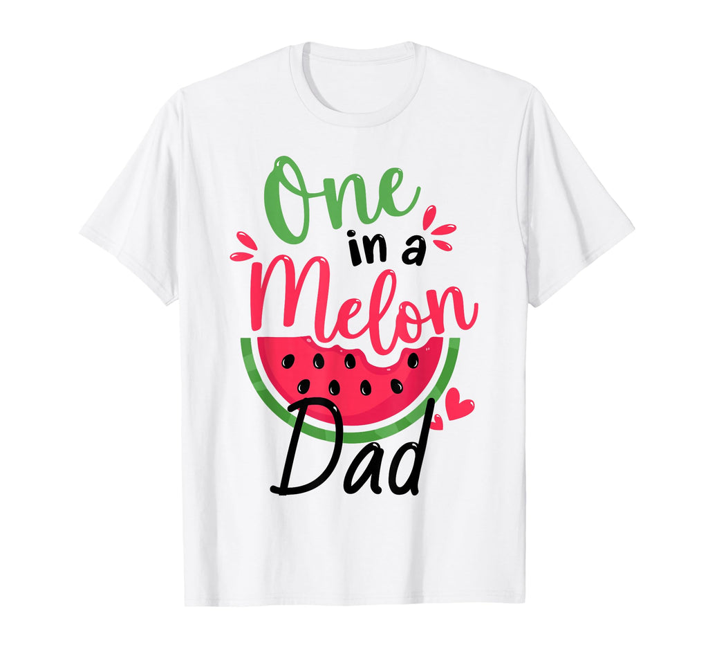 One Melon Dad 1St Birthday Party Family T-Shirt - Trendy Graphic Men Women - T-Shirt, Sweatshirt, Hoodie