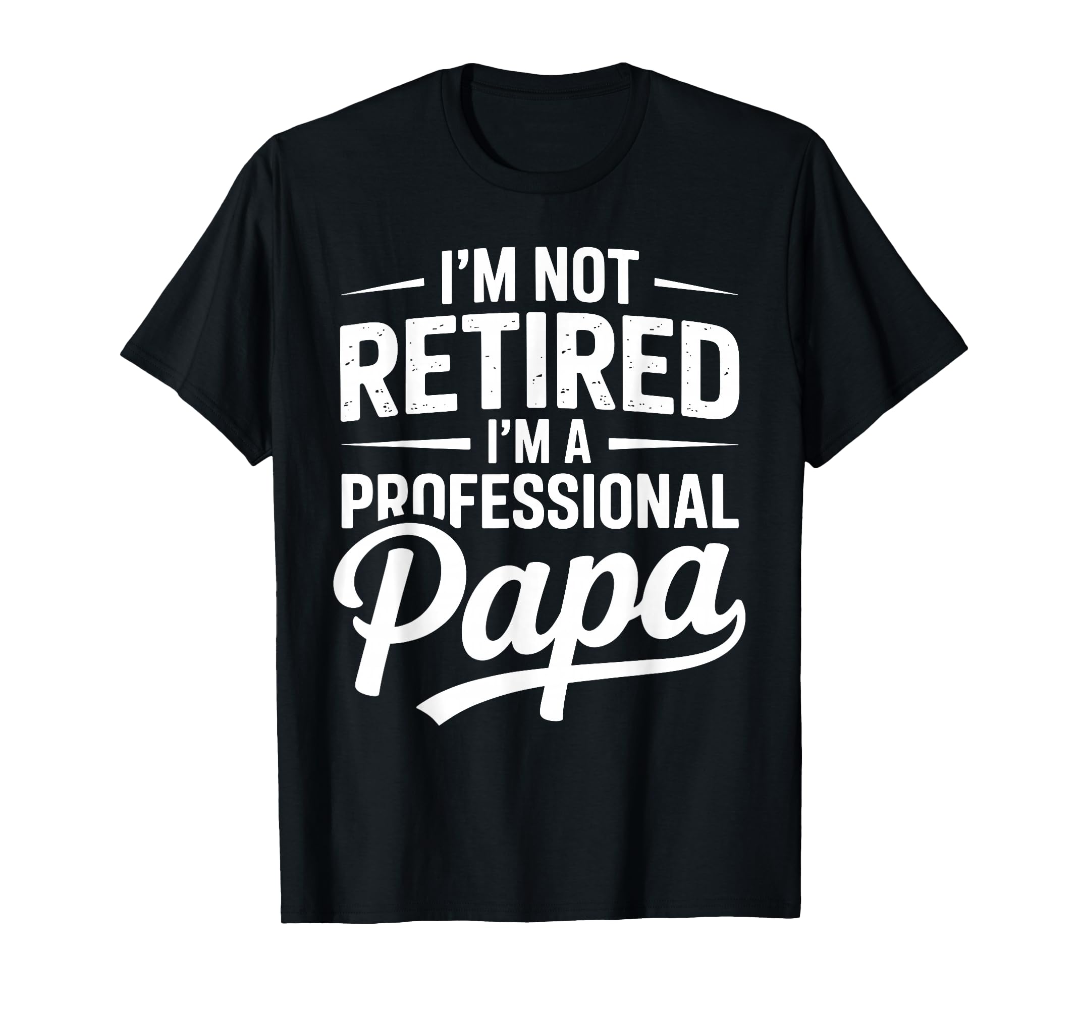 Papa Art Grandpa From Grandkids T-Shirt - Fun Novelty Design Men Women - T-Shirt, Sweatshirt, Hoodie