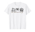 Livin That Soccer Mom Life Game Day T-Shirt - Fun Novelty Design Men Women - T-Shirt, Sweatshirt, Hoodie