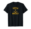 Boston Hockey T-Shirt - Unique Graphic Men Women - T-Shirt, Sweatshirt, Hoodie