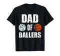 Mens Dad Ballers Funny Volleyball T-Shirt - Custom Art Print for Adults - T-Shirt, Sweatshirt, Hoodie