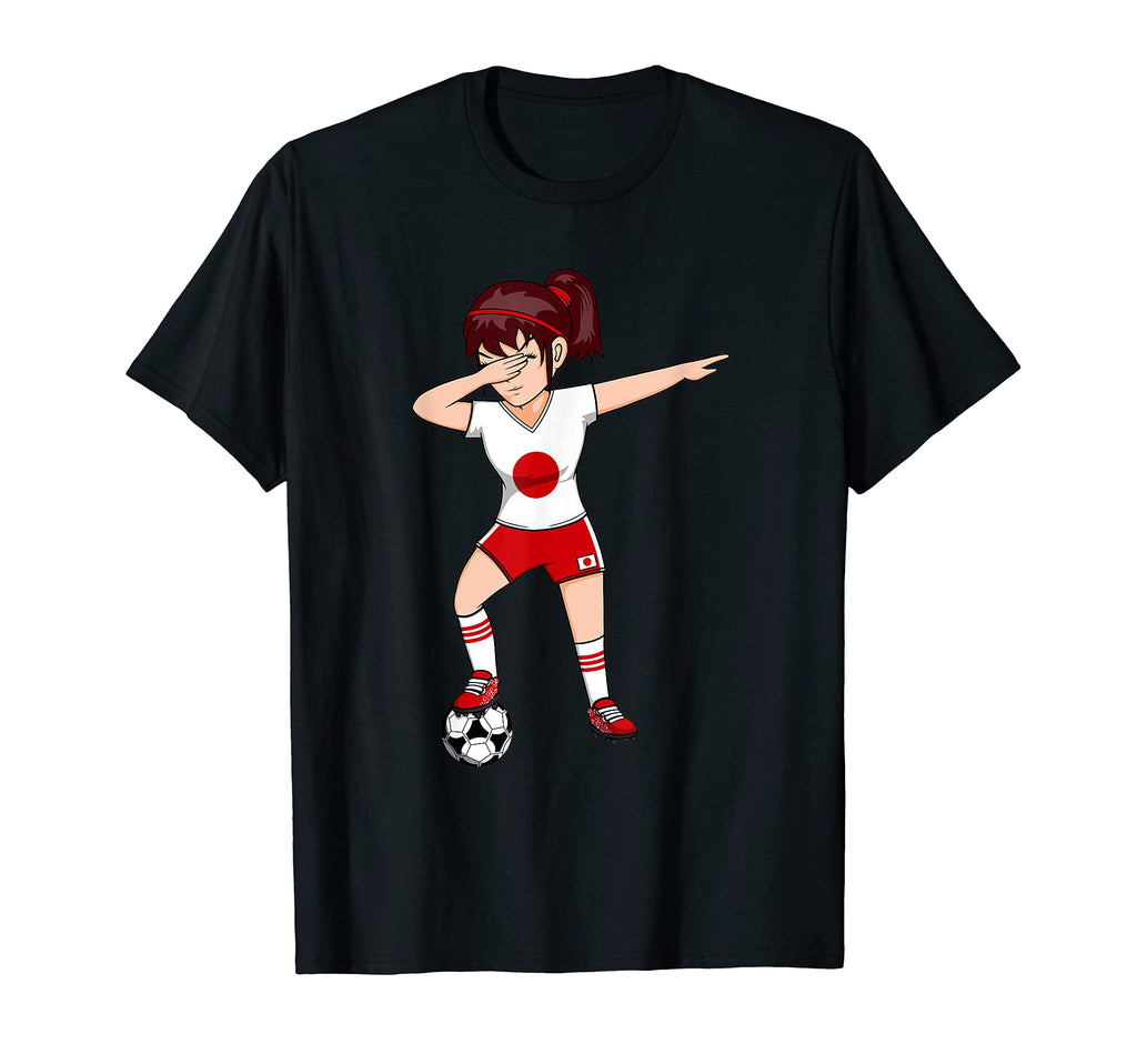 Dabbing Soccer Japan Jersey Japanese T-Shirt - Novelty Apparel for Adults - T-Shirt, Sweatshirt, Hoodie