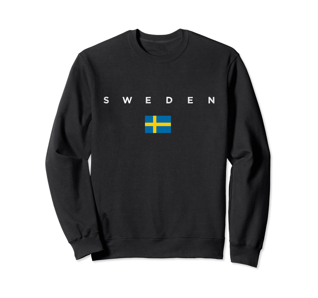 Sweden Flag Swedish Pride Flag Sweatshirt - Aesthetic Graphic for Adults - T-Shirt, Sweatshirt, Hoodie