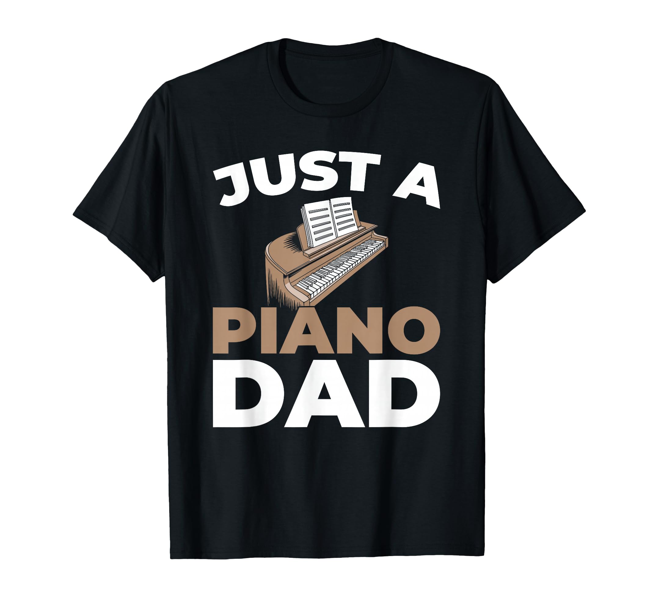 Piano Pianist Musician Music T-Shirt - Casual Everyday Wear for Adults - T-Shirt, Sweatshirt, Hoodie
