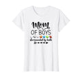 Womens Mom Surrounded Balls Soccer T-Shirt - Fun Novelty Design for Adults - T-Shirt, Sweatshirt, Hoodie
