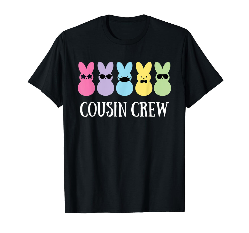 Cousin Crew Squad Bunny Rabbit T-Shirt - Fun Novelty Design Men Women - T-Shirt, Sweatshirt, Hoodie