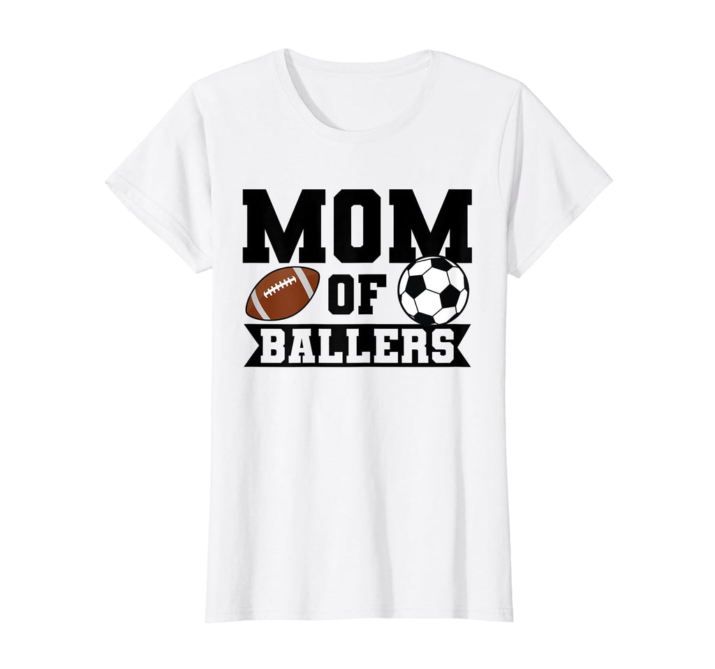 Mom Ballers Soccer Player T-Shirt - Unique Graphic Men Women - T-Shirt, Sweatshirt, Hoodie