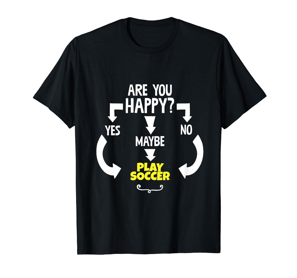 Funny Yes No Maybe Play Soccer T-Shirt - Streetwear Style for Adults - T-Shirt, Sweatshirt, Hoodie