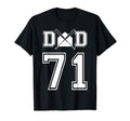 Number 71 Players Biggest Fan T-Shirt - Fun Novelty Design for Adults - T-Shirt, Sweatshirt, Hoodie