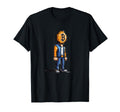Bitcoin Hodler Pixelated Character T-Shirt - Graphic Print Unisex - T-Shirt, Sweatshirt, Hoodie