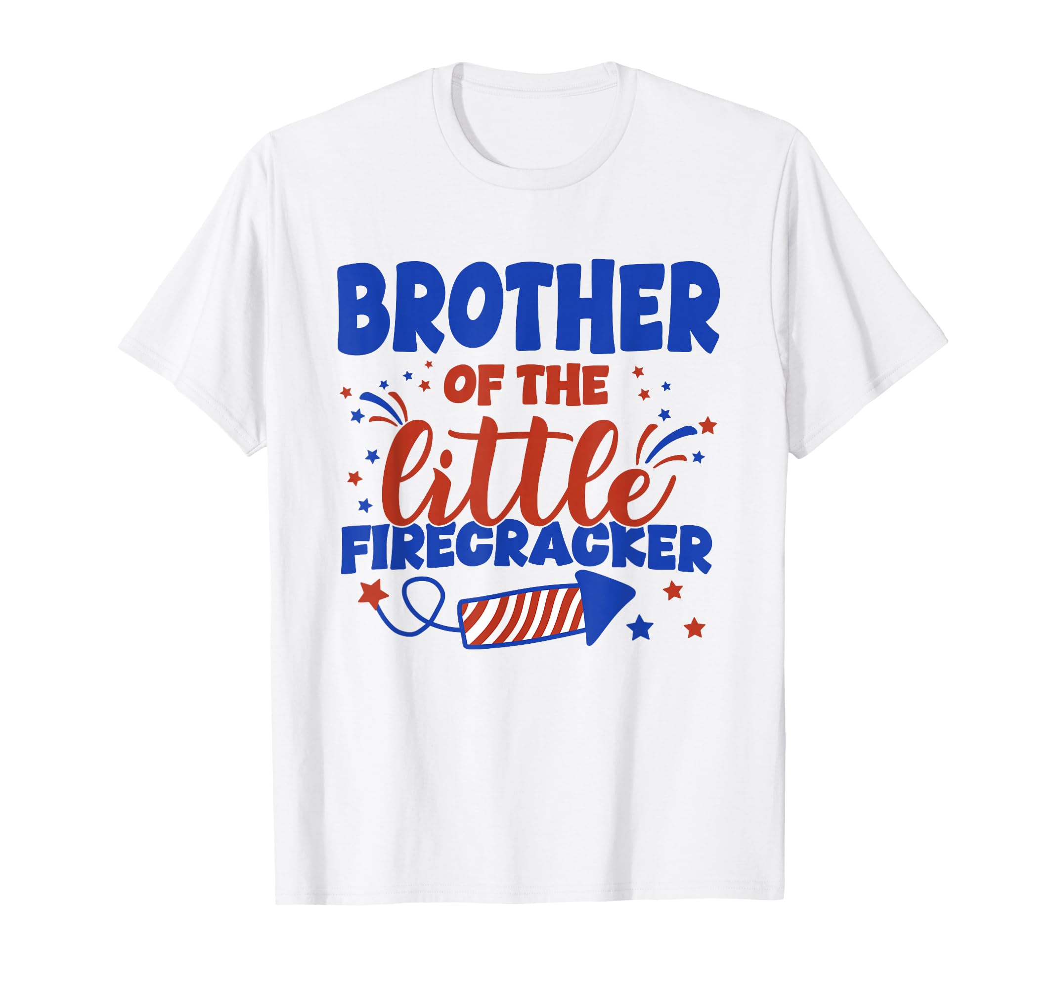 Brother Little Firecracker Fourth T-Shirt - Aesthetic Graphic Men Women - T-Shirt, Sweatshirt, Hoodie