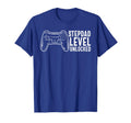 Mens Step Dad Level Unlocked Gamer T-Shirt - Aesthetic Graphic for Adults - T-Shirt, Sweatshirt, Hoodie