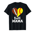 Ball Mama Funny Football Softball Mama T-Shirt - Trendy Graphic Men Women - T-Shirt, Sweatshirt, Hoodie