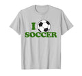 I Love Soccer Ball Sport Footie Fan T-Shirt - Custom Art Print for Adults - T-Shirt, Sweatshirt, Hoodie