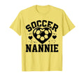 Soccer Nannie Heart Nannie Soccer Player T-Shirt - Minimalist Print Unisex - T-Shirt, Sweatshirt, Hoodie