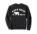 Papa Bear Dad Father 4 Four Cubs Sweatshirt - Streetwear Style Men Women - T-Shirt, Sweatshirt, Hoodie
