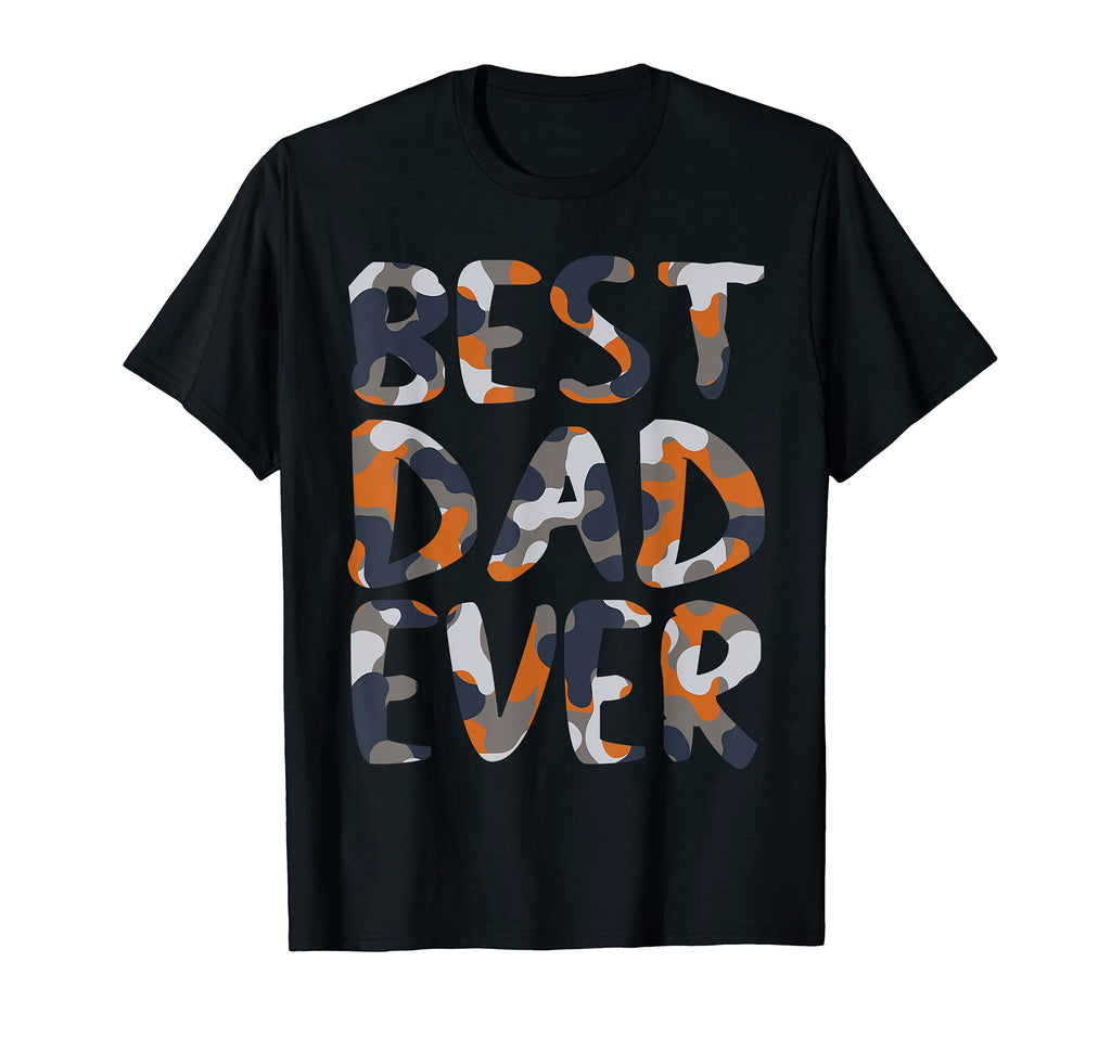 Best Dad Ever Military Camouflage T-Shirt - Minimalist Print Men Women - T-Shirt, Sweatshirt, Hoodie
