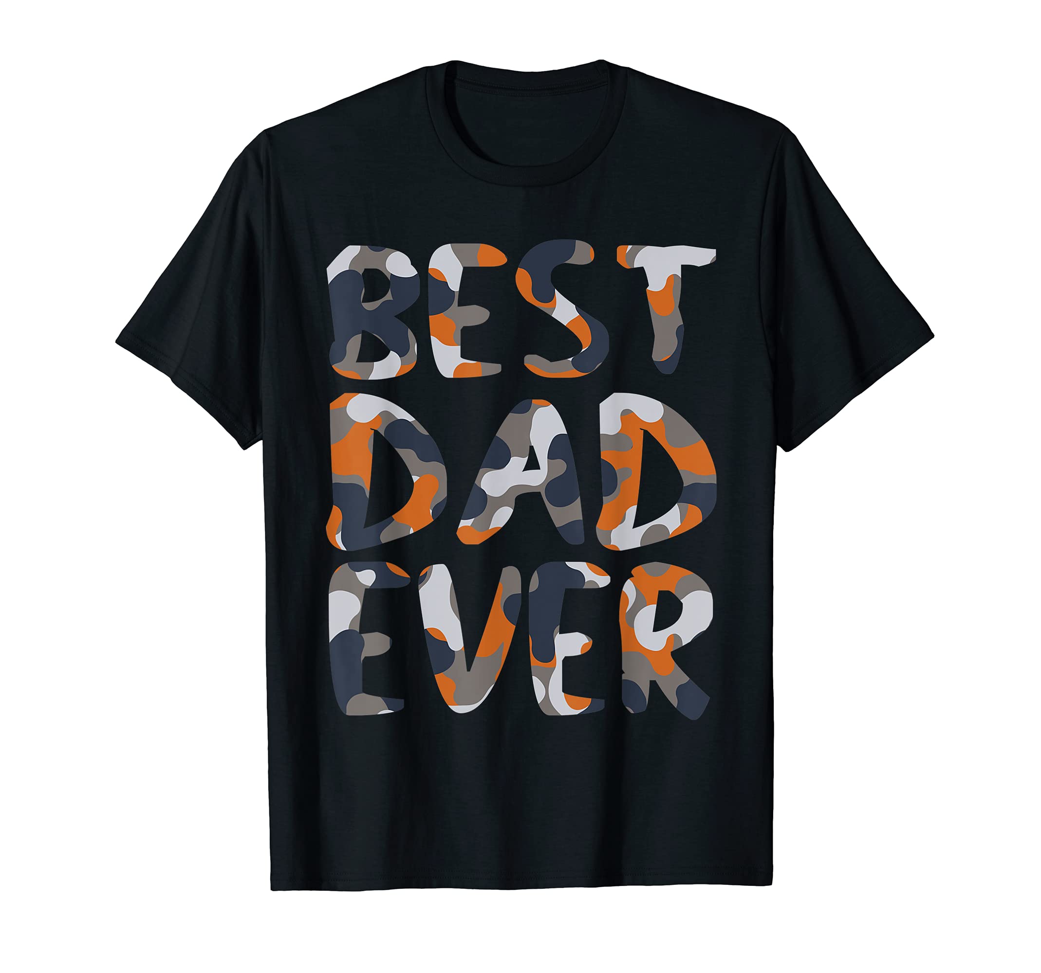 Best Dad Ever Military Camouflage T-Shirt - Minimalist Print Men Women - T-Shirt, Sweatshirt, Hoodie