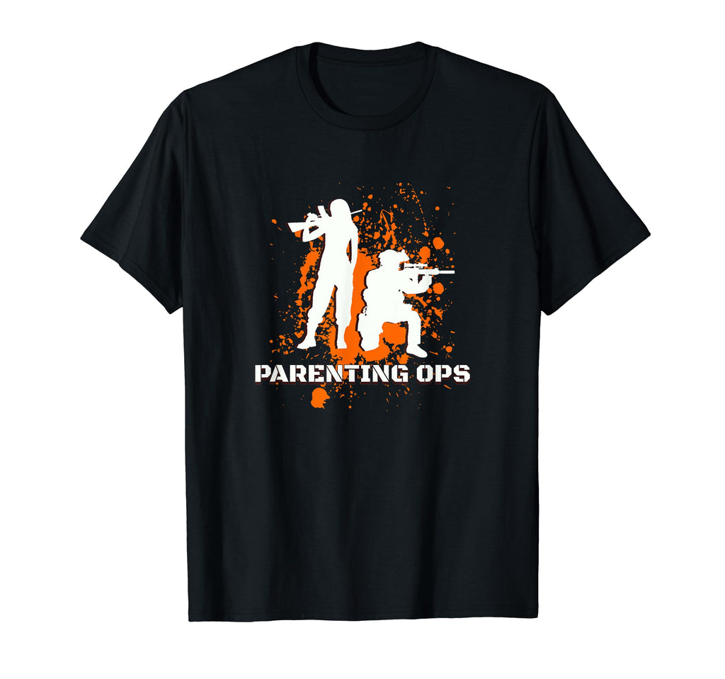 Parenting Ops Mom Day Gamer Night Dad T-Shirt - Unique Graphic Men Women - T-Shirt, Sweatshirt, Hoodie