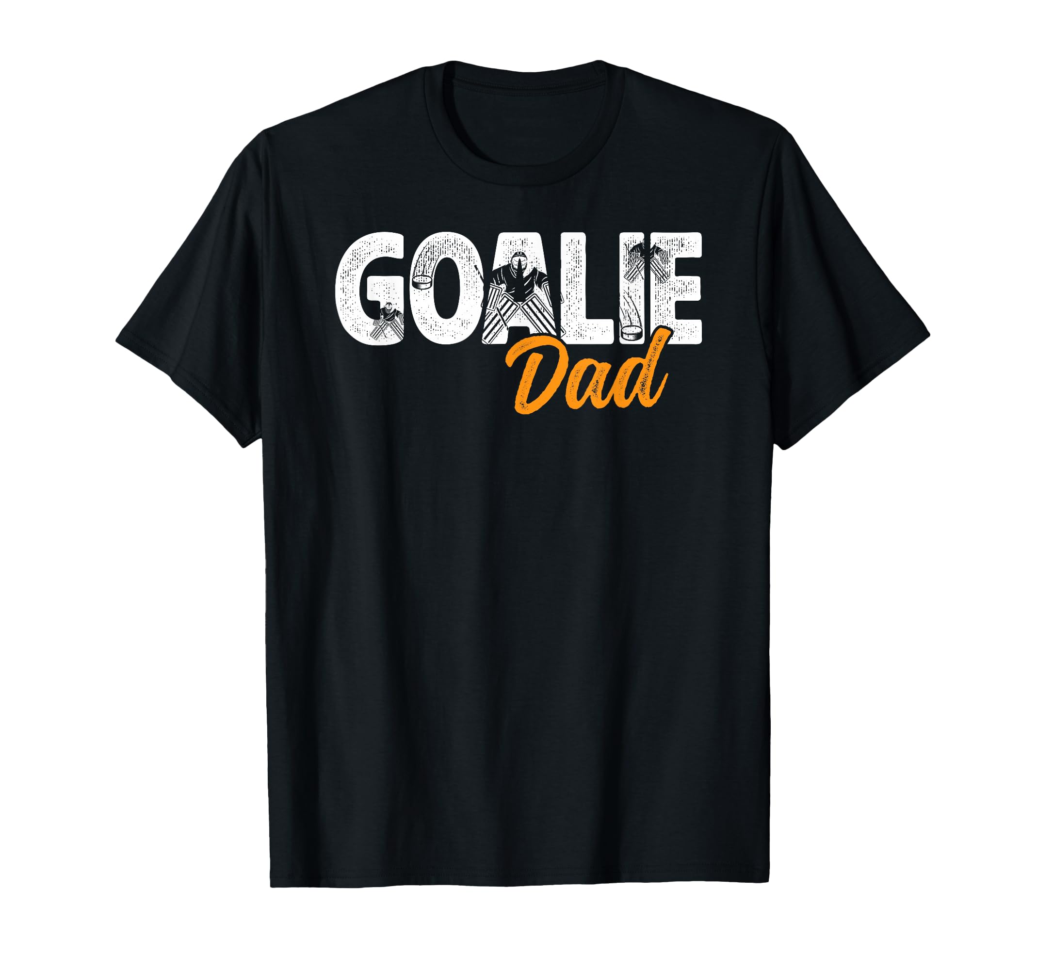 Ice Hockey Goalie Dad Hockey Goalkeeper T-Shirt - Aesthetic Graphic Unisex - T-Shirt, Sweatshirt, Hoodie