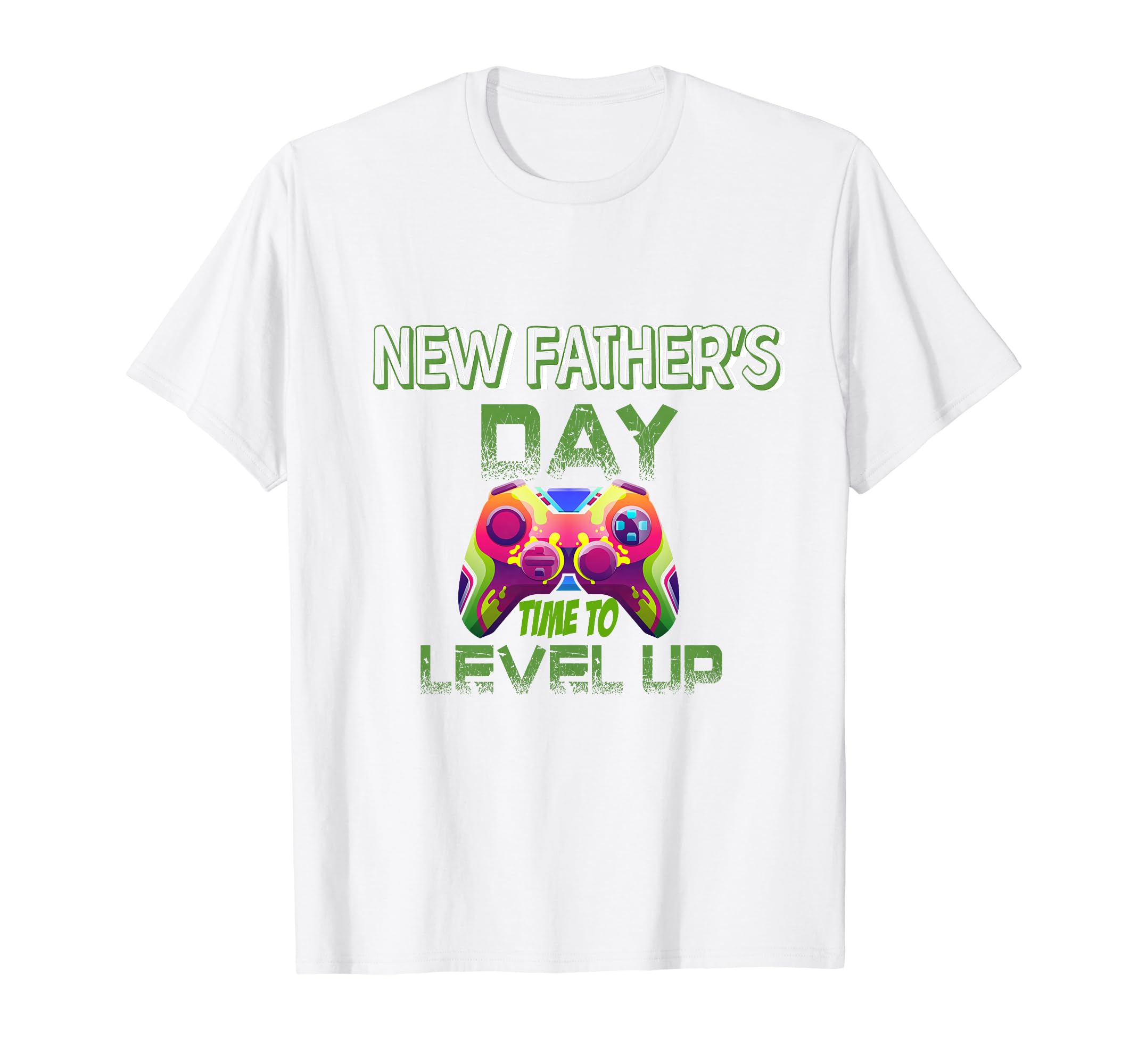 Level Up Fathers Day Video Gamer Dad T-Shirt - Trendy Graphic Men Women - T-Shirt, Sweatshirt, Hoodie