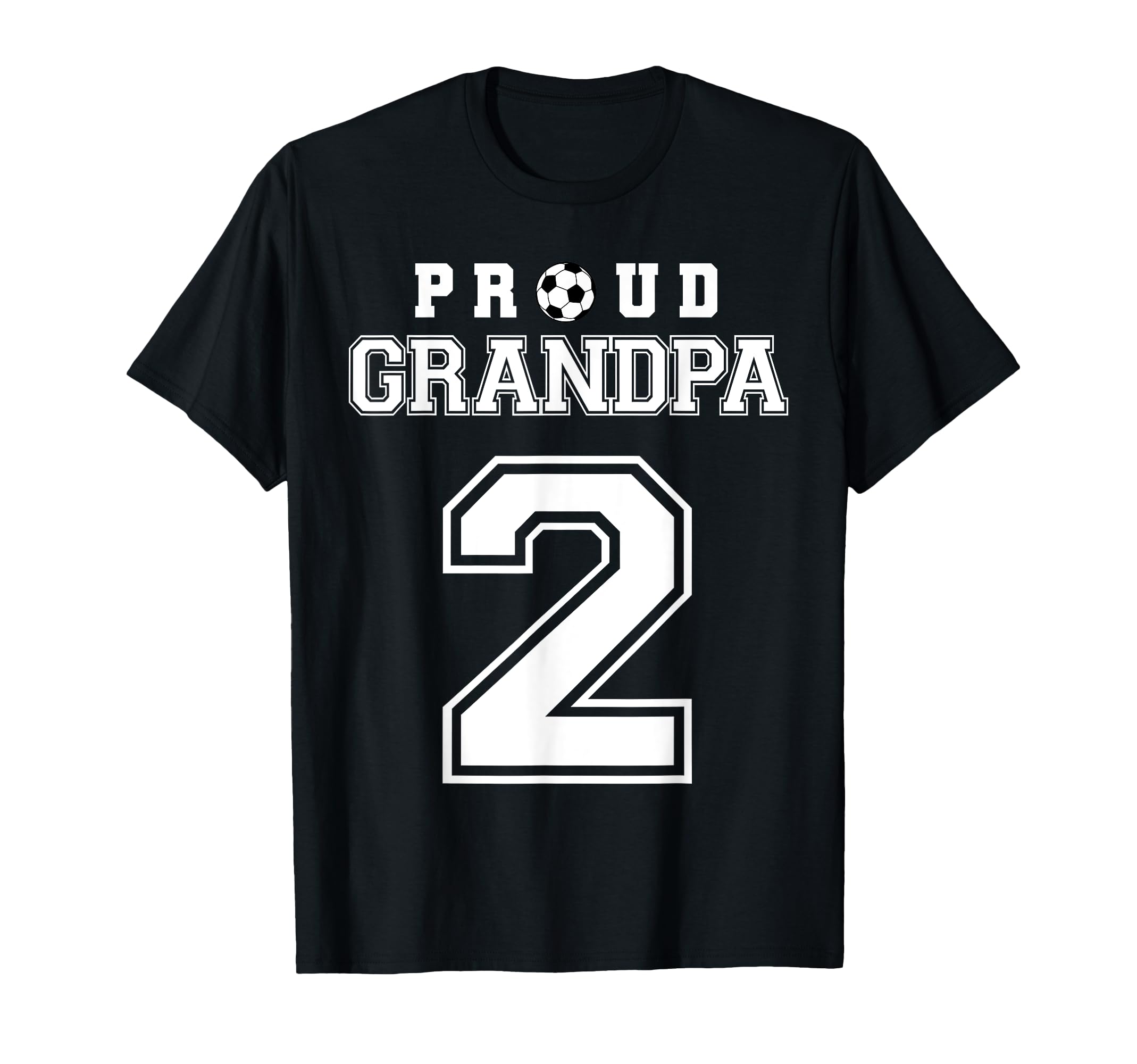 Number 2 Custom Proud Soccer Futbol T-Shirt - Aesthetic Graphic for Adults - T-Shirt, Sweatshirt, Hoodie