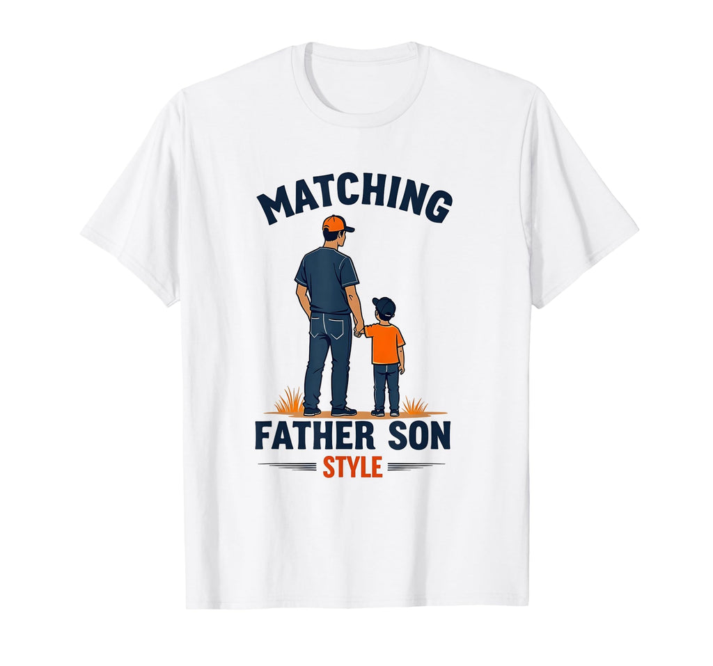 Matching Father Son T-Shirt - Trendy Graphic Unisex - T-Shirt, Sweatshirt, Hoodie