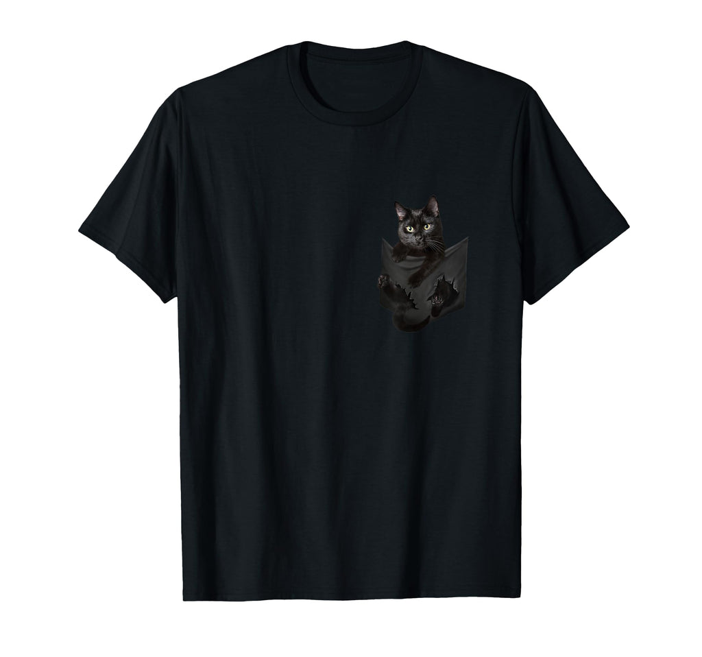 Cat Lover Gifts Black Cat Bag T-Shirt - Aesthetic Graphic for Adults - T-Shirt, Sweatshirt, Hoodie