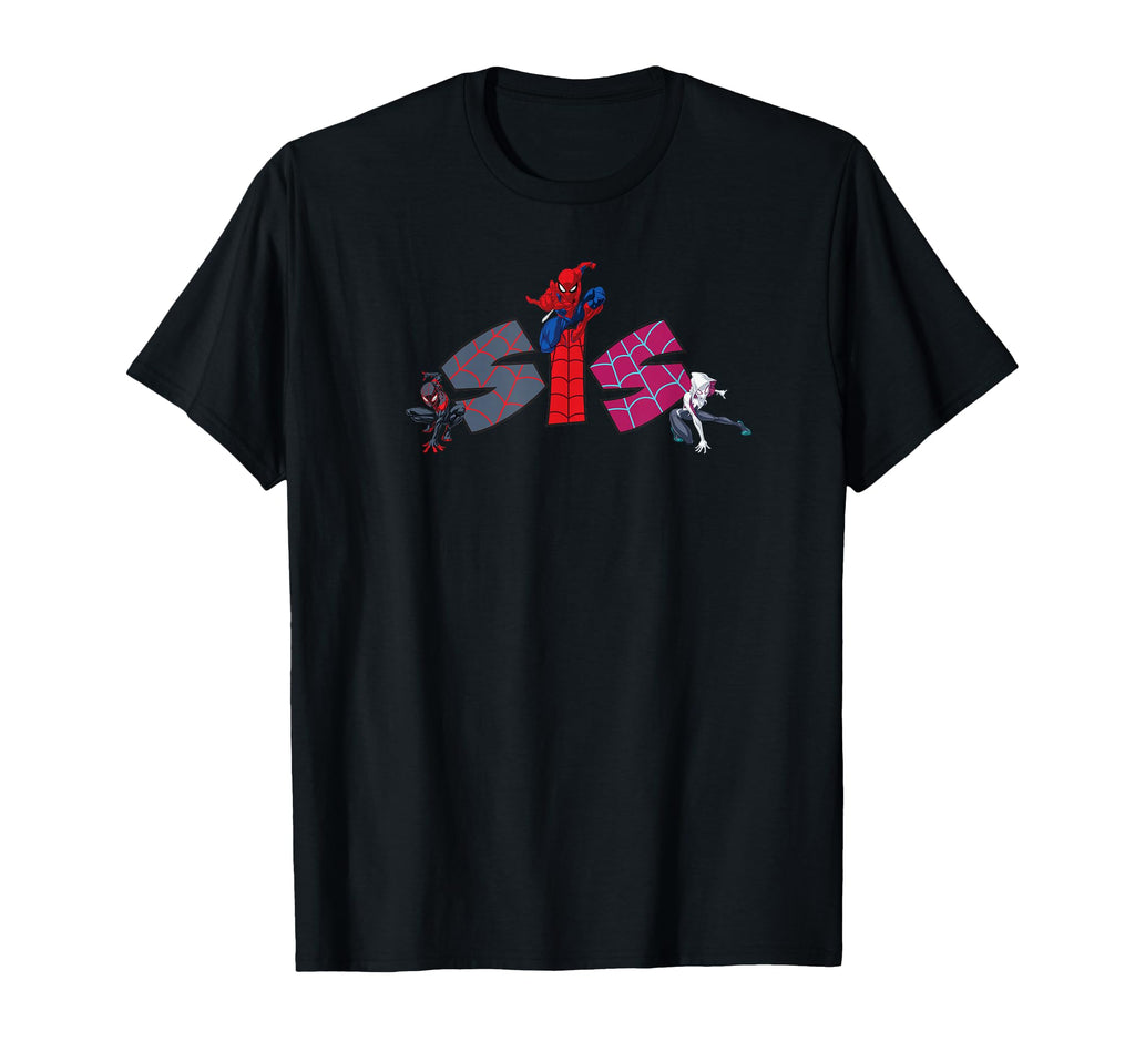 Marvel Spider Trio Sis Sister Family T-Shirt - Trendy Graphic Men Women - T-Shirt, Sweatshirt, Hoodie