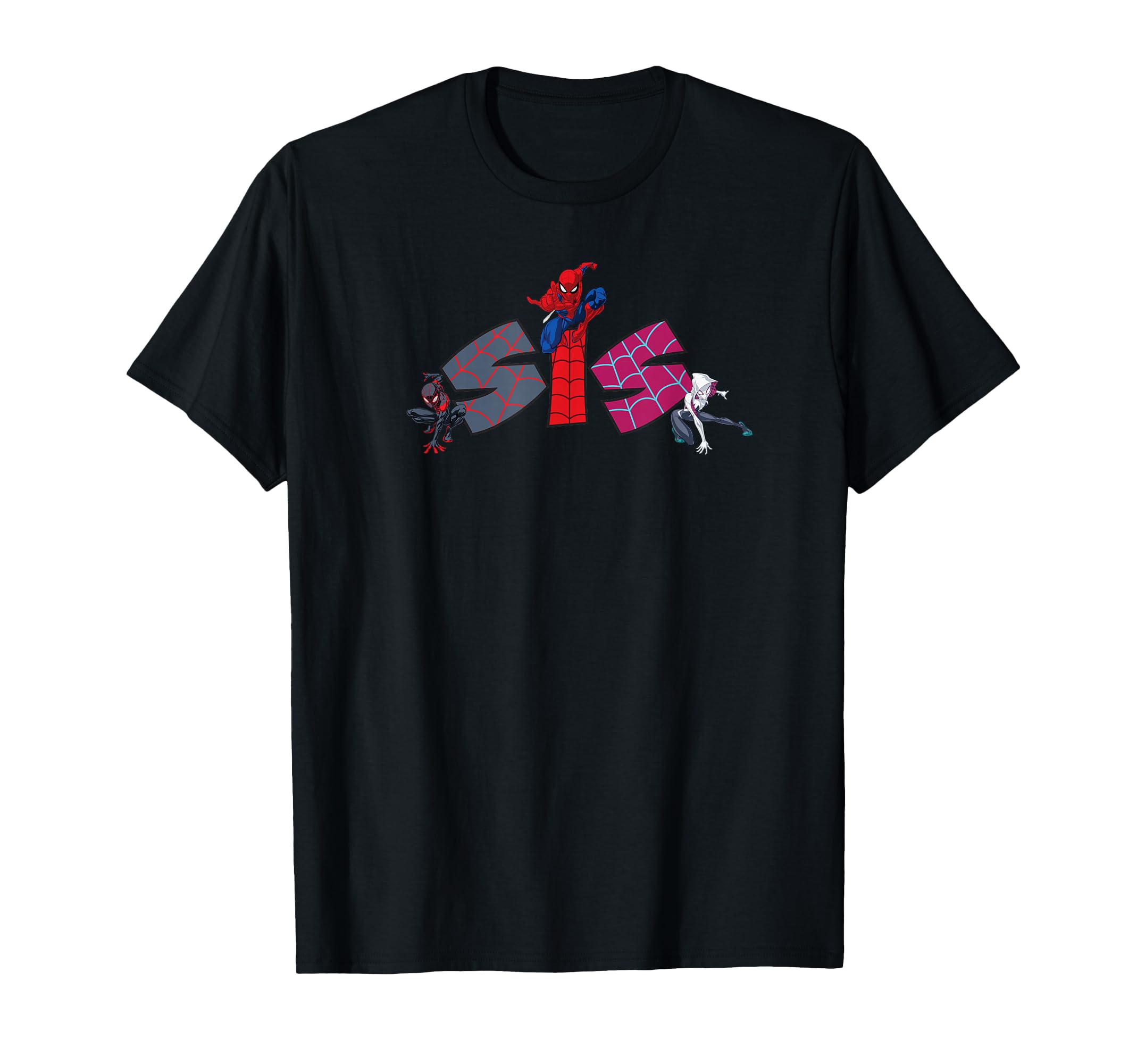 Marvel Spider Trio Sis Sister Family T-Shirt - Trendy Graphic Men Women - T-Shirt, Sweatshirt, Hoodie
