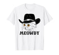 Meowdy Funny Howdy Cat Dad Joke T-Shirt - Custom Art Print Men Women - T-Shirt, Sweatshirt, Hoodie