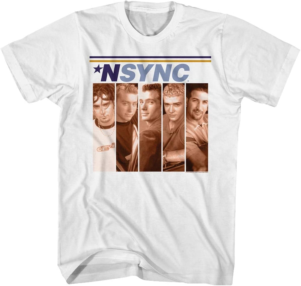 NSYNC Boxes White - Adult & Kids T-Shirts, Sweatshirts & Hoodies apparel design preview 1