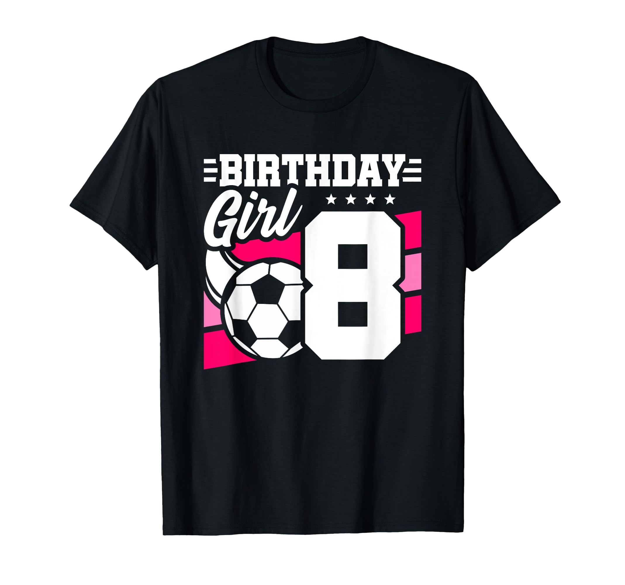 Soccer Birthday Party 8 Year Old 8Th T-Shirt - Aesthetic Graphic Unisex - T-Shirt, Sweatshirt, Hoodie