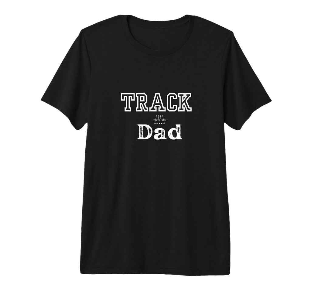 Mens Track Dad Fathers Day Baseball T-Shirt - Casual Everyday Wear Unisex - T-Shirt, Sweatshirt, Hoodie