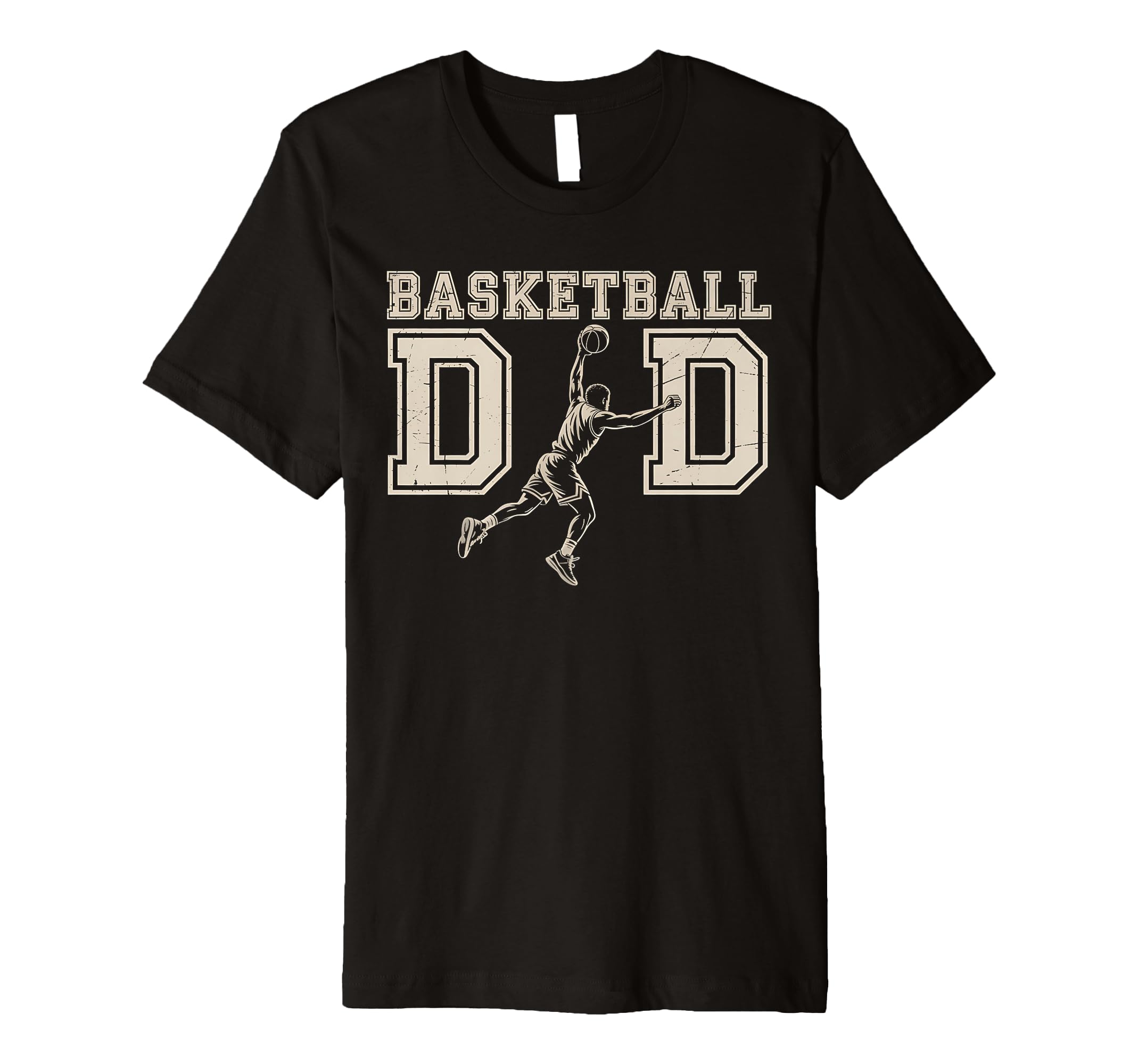 Funny Basketball Dad Daddy Papa T-Shirt - Streetwear Style for Adults - T-Shirt, Sweatshirt, Hoodie