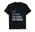 Dad Gamer Legend T-Shirt - Graphic Print Unisex - T-Shirt, Sweatshirt, Hoodie