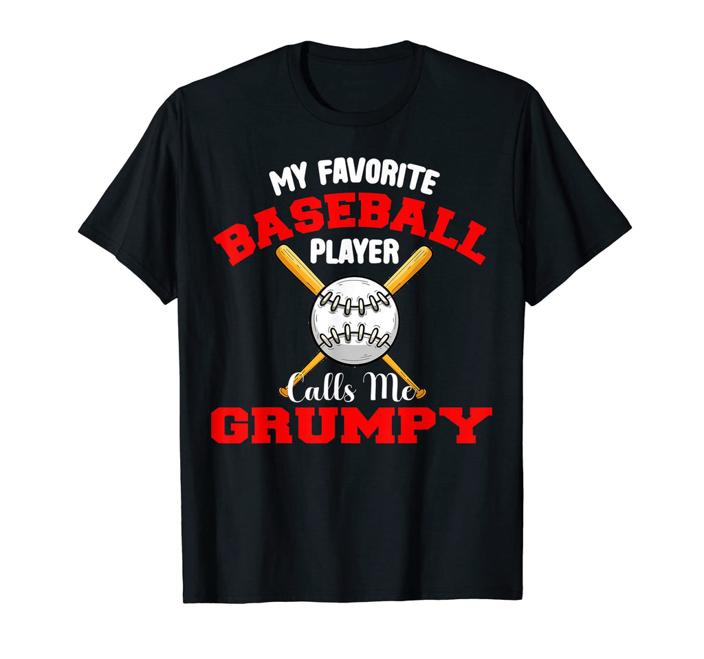 Mens My Favorite Baseball Player Calls Me T-Shirt - Graphic Print Unisex - T-Shirt, Sweatshirt, Hoodie