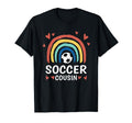 Leopard Rainbow Soccer Player Family T-Shirt - Casual Everyday Wear Unisex - T-Shirt, Sweatshirt, Hoodie