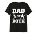 Mens Dad Both Funny Tennis T-Shirt - Custom Art Print for Adults - T-Shirt, Sweatshirt, Hoodie