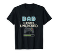 Dad Level Unlocked Funny Gamer Dad Gift T-Shirt - Trendy Graphic Men Women - T-Shirt, Sweatshirt, Hoodie